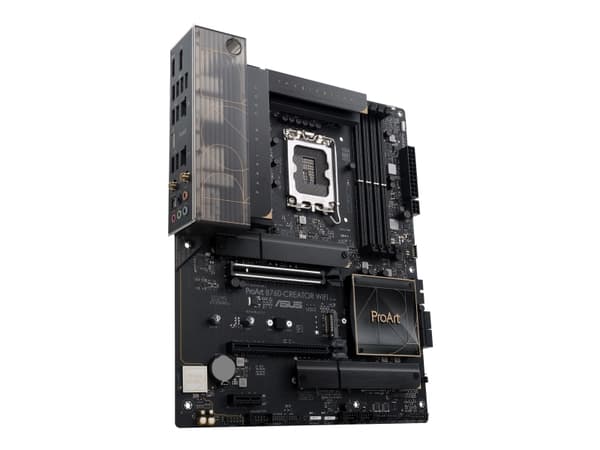 ASUS PROART B760-CREATOR WIFI - Hovedkort - ATX - LGA1700-sokkel - B760 Chipset - USB-C 3.2 Gen2, USB 3.2 Gen 1, USB-C 3.2 Gen 2x2 - Gigabit LAN, 2.5