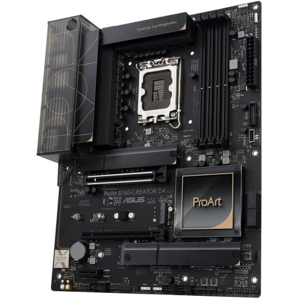Moderkort - ASUS - ProArt B760-Creator D4 - Sockel LGA1200 - Intel Z390 - 128 GB RAM