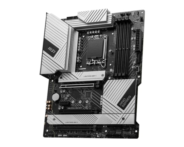 MSI PRO Z790-A MAX WIFI - Hovedkort - ATX - LGA1700-sokkel - Z790 Chipset - USB 3.2 Gen 1, USB 3.2 Gen 2, USB-C 3.2 Gen2, USB-C 3.2 Gen 2x2 - 2.5 Gig
