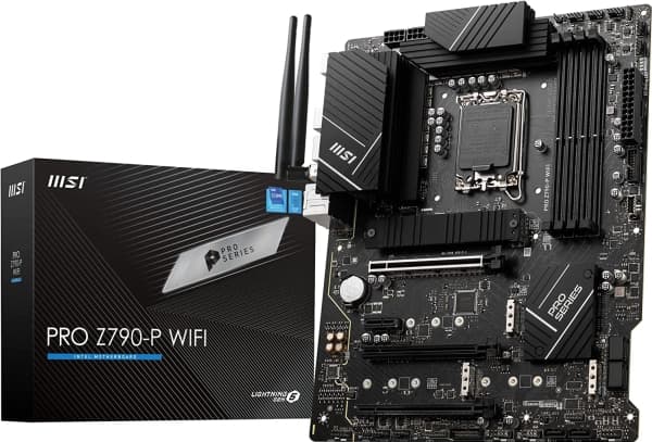 MSI PRO Z790-P - Hovedkort - ATX - LGA1700-sokkel - Z790 Chipset - USB 3.2 Gen 1, USB 3.2 Gen 2, USB-C 3.2 Gen2, USB-C 3.2 Gen 2x2 - 2.5 Gigabit LAN