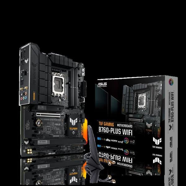 Moderkort - ASUS - TUF GAMING B760-PLUS WIFI - Wi-Fi 6E - Sockel LGA1700 - DDR5 SDRAM