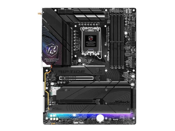 ASRock Z790 RIPTIDE WIFI - Emolevy - ATX - LGA1700-asennuspaikka - USB 3.2 Gen 1, USB 3.2 Gen 2 - sisäinen grafiikka (CPU tarvitaan)