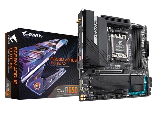 Mainboard|GIGABYTE|AMD B650|SAM5|Micro-ATX|Memory DDR5|Memory slots 4|2xPCI-Express 4.0 16x|2xM.2|1xHDMI|1xDisplayPort|4xUSB 2.0|7xUSB 3.2|1xUSB-C|1xO