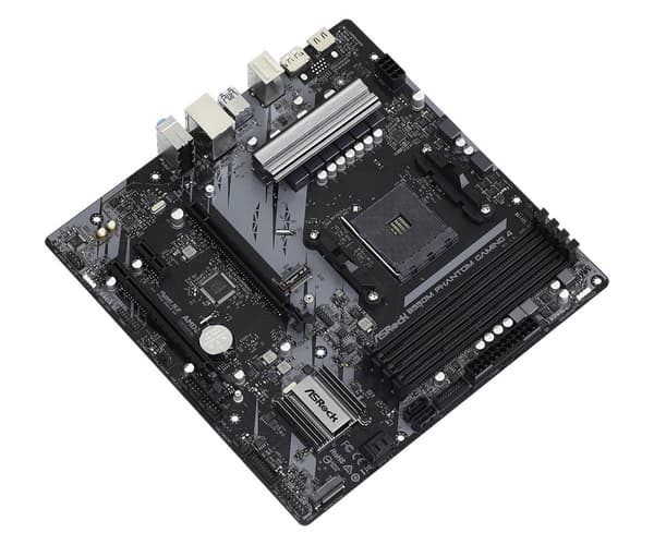 Asrock B550M Phantom Gaming 4 Socket AM4 micro ATX AMD  B550