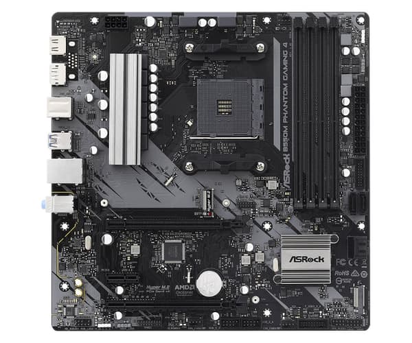 Asrock B550M Phantom Gaming 4 Socket AM4 micro ATX AMD  B550