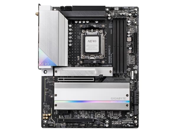 Gigabyte B650 AERO G - 1.0 - hovedkort - ATX - Socket AM5 - AMD B650 Chipset - USB 3.2 Gen 2, USB-C 3.2 Gen2, USB 3.2 Gen 1, USB-C 3.2 Gen 2x2 - 2.5