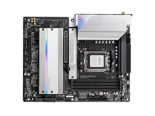 Gigabyte B650 AERO G - 1.0 - hovedkort - ATX - Socket AM5 - AMD B650 Chipset - USB 3.2 Gen 2, USB-C 3.2 Gen2, USB 3.2 Gen 1, USB-C 3.2 Gen 2x2 - 2.5