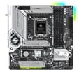 Miniatyrbillede 1 af 5: Asrock B760M Steel Legend WiFi Intel B760 LGA 1700 micro ATX