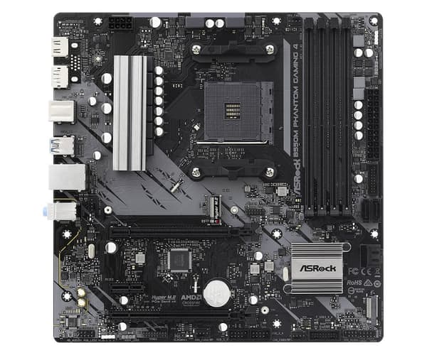 Asrock B550M Phantom Gaming 4 Socket AM4 micro ATX AMD B550