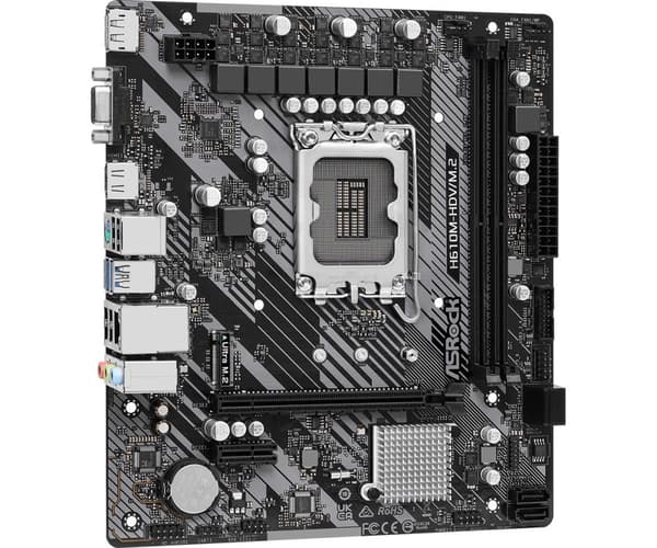 ASRock H610M-HDV/M.2 R2.0 bundkort