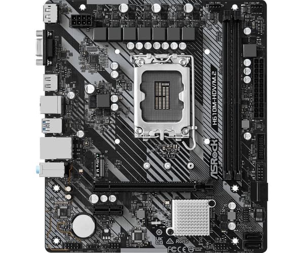ASRock H610M-HDV/M.2 R2.0 bundkort