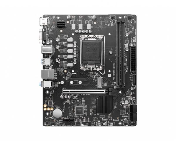 MSI PRO H610M-E DDR4 bundkort Intel H610 LGA 1700 micro ATX