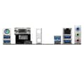 Miniatyrbillede 5 af 5: Asrock B550 Pro4 Socket AM4 ATX AMD B550