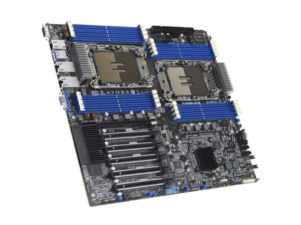 ASUS Z13PE-D16 - Hovedkort - forlenget ATX / SSI EEB - LGA4677 Socket-E - 2 Støttede CPU-er - Intel C741 Chipset - USB 3.2 Gen 1 - 2 x 10 Gigabit LAN