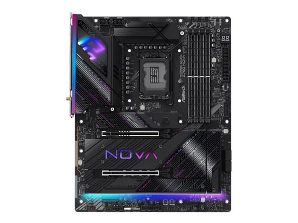 ASRock Z790 NOVA WIFI - Hovedkort - ATX - LGA1700-sokkel - Z790 Chipset - USB 3.2 Gen 1, USB 3.2 Gen 2, USB-C 3.2 Gen 2x2 - 2.5 Gigabit LAN, Wi-Fi 7,