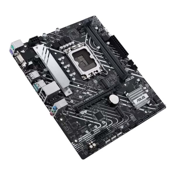 Asus Moderkort Prime H610m-a D4-csm Svart