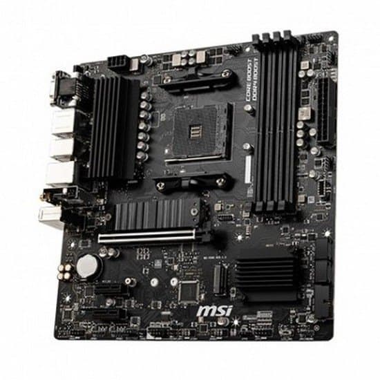 Msi Bundkort Am4 B550m Pro-vdh Wifi Rød,Sort
