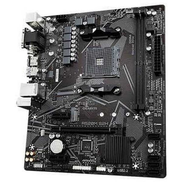Gigabyte Emolevy A520m S2h Musta