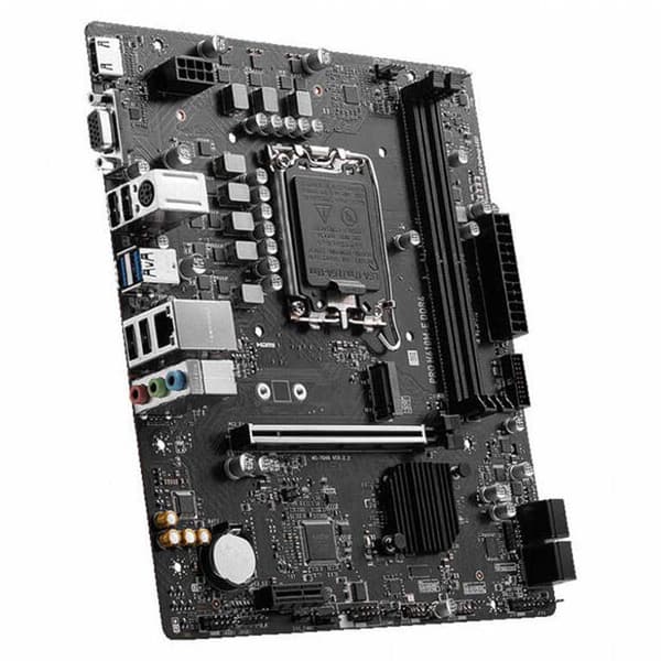 Msi Moderkort Pro H610m-e Silver