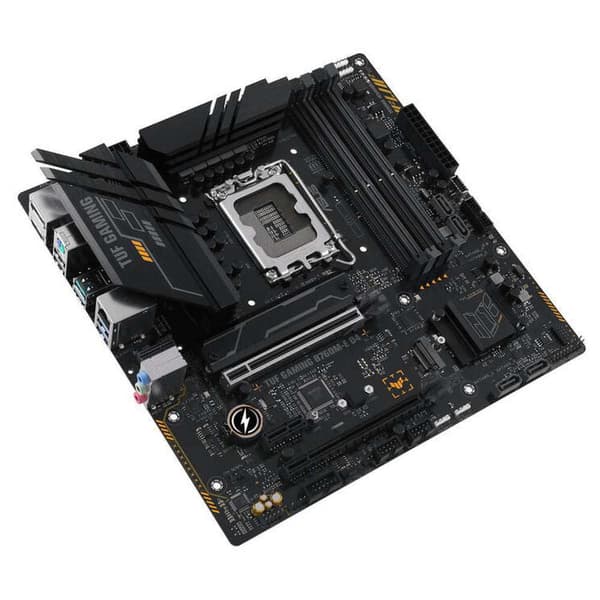 Asus Bundkort Tuf Gaming B760m-e D4 Sort