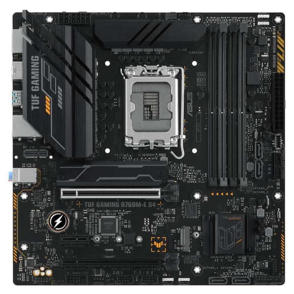 Asus Bundkort Tuf Gaming B760m-e D4 Sort