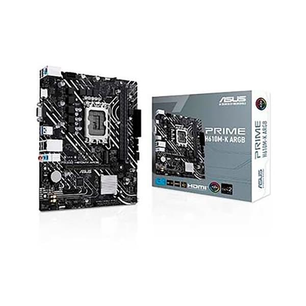 Asus Moderkort H610m-k D4 Durchsichtig