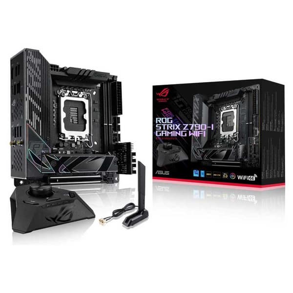 Asus Bundkort Rog Strix Z790-i Gaming Wi-fi Søvfarvet
