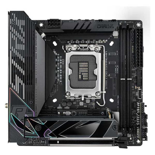 Asus Bundkort Rog Strix Z790-i Gaming Wi-fi Søvfarvet