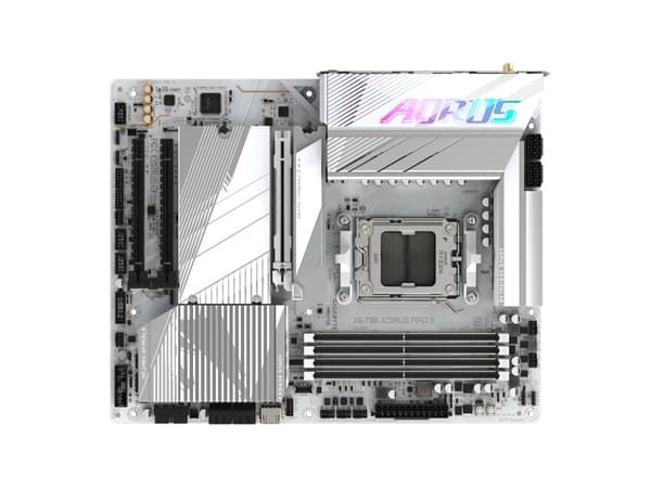 AORUS X670E PRO X - Hovedkort - ATX - Socket AM5 - AMD X670 Chipset - USB 3.2 Gen 1, USB 3.2 Gen 2, USB-C 3.2 Gen 2x2 - 2.5 Gigabit LAN, Bluetooth, W