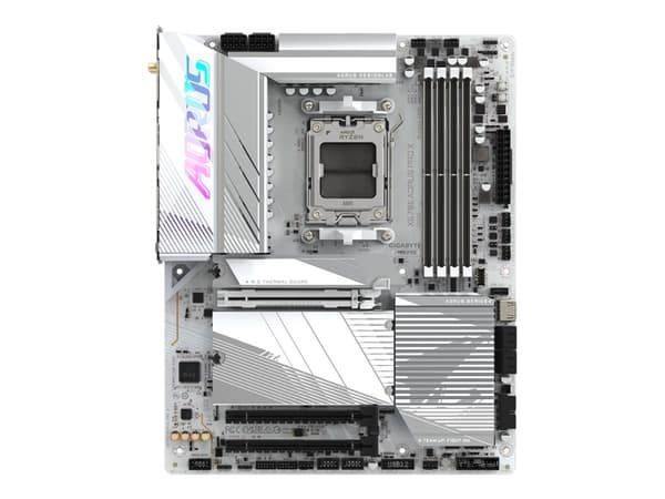 AORUS X670E PRO X - Hovedkort - ATX - Socket AM5 - AMD X670 Chipset - USB 3.2 Gen 1, USB 3.2 Gen 2, USB-C 3.2 Gen 2x2 - 2.5 Gigabit LAN, Bluetooth, W