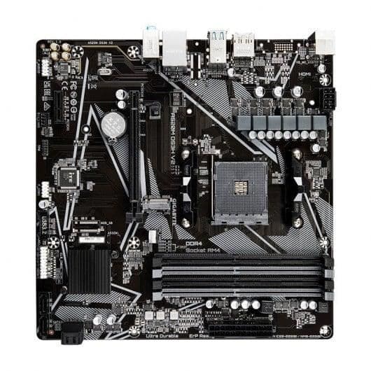 Moderkort Gigabyte A520M DS3H V2 Rev 1.0 - Socket AM4 - LAN GbE - DDR4 SDRAM