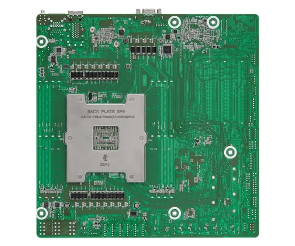 ASRock Rack GENOAD8UD-2T/X550 - Hovedkort - deep micro atx - LGA6096 Socket - USB 3.2 Gen 1 - 2 x 10 Gigabit LAN - innbygd grafikk