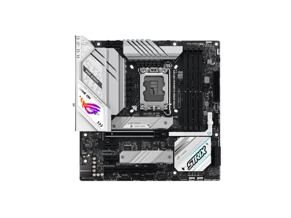 ASUS ROG STRIX B760-G GAMING WIFI D4 - Hovedkort - micro ATX - LGA1700-sokkel - B760 Chipset - USB 3.2 Gen 1, USB 3.2 Gen 2, USB-C 3.2 Gen 2x2, USB-C