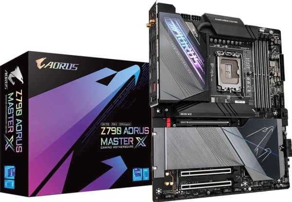 Gigabyte Z790 AORUS MASTER X - 1.0 - hovedkort - utvidet ATX (E-ATX) - LGA1700-sokkel - Z790 Chipset - USB 3.2 Gen 1, USB 3.2 Gen 2, USB-C Gen 2x2, U