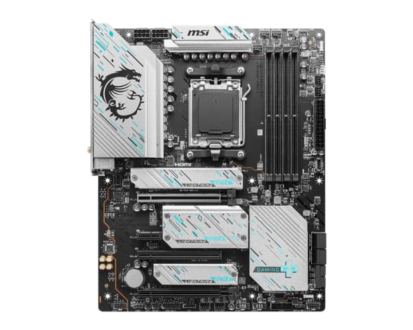 MSI X670E GAMING PLUS WIFI - Moderkort - ATX - Socket AM5 - AMD X670 Chipuppsättning - USB 3.2 Gen 2, USB-C 3.2 Gen2, USB 3.2 Gen 1, USB-C 3.2 Gen 2x