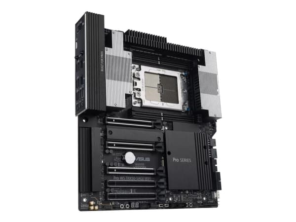 ASUS PRO WS TRX50-SAGE WIFI - Hovedkort - SSI CEB - Socket sTR5 - AMD TRX50 Chipset - USB 3.2 Gen 1, USB 3.2 Gen 2, USB-C 3.2 Gen 2x2 - 10 Gigabit LA