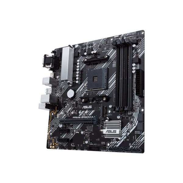 Moderkort - ASUS - PRIME B450M-A II - Sockel AM4 - DDR4 SDRAM - M.2-sockel