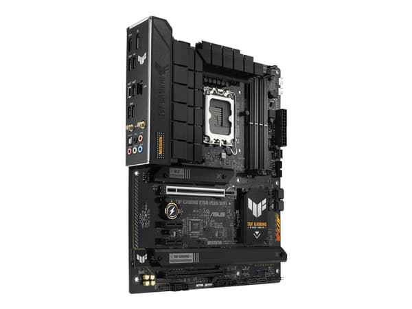 ASUS TUF GAMING B760-PLUS WIFI - Hovedkort - ATX - LGA1700-sokkel - B760 Chipset - USB-C 3.2 Gen 2x2, USB 3.2 Gen 2, USB 3.2 Gen 1, USB-C 3.2 Gen2 -