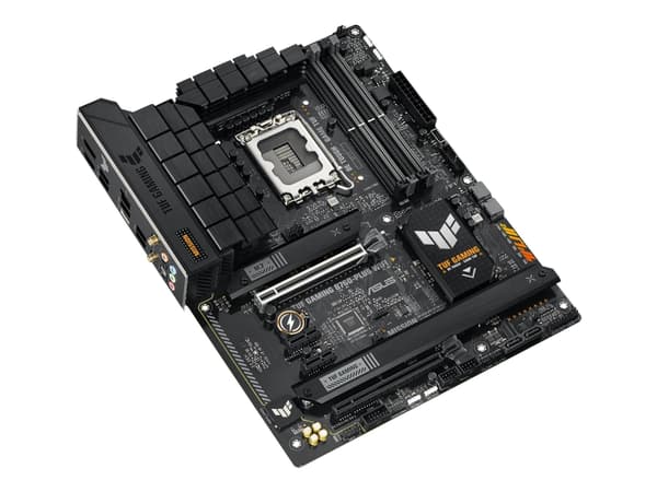 ASUS TUF GAMING B760-PLUS WIFI - Hovedkort - ATX - LGA1700-sokkel - B760 Chipset - USB-C 3.2 Gen 2x2, USB 3.2 Gen 2, USB 3.2 Gen 1, USB-C 3.2 Gen2 -