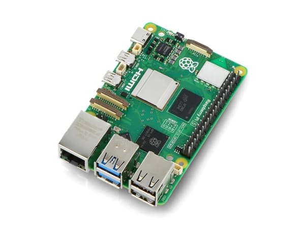 Raspberry Pi 5 Model B - Enkelttavle-tietokone - Broadcom BCM2712 / 2,4 GHz - RAM 8 GB - 802.11a/b/g/n/ac, Bluetooth 5.0