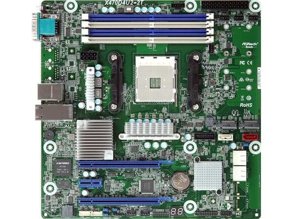 ASRock X470D4U2/1N1 Bulk AM4 mAtx