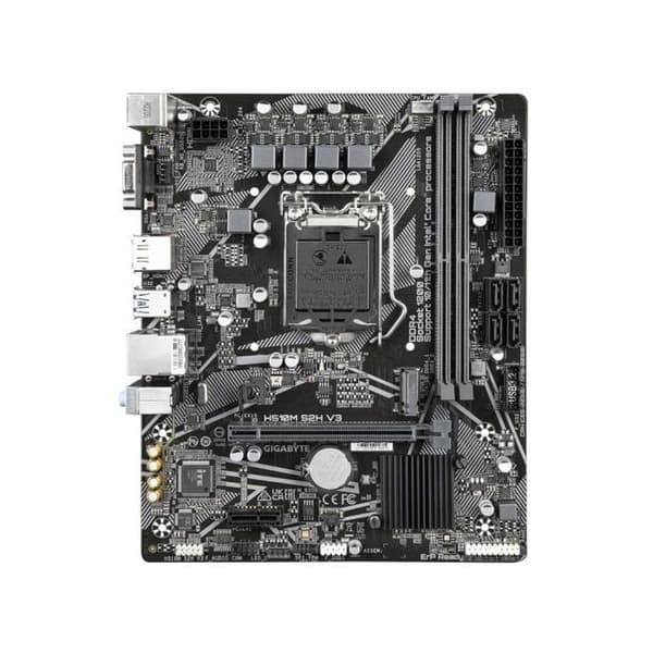 Moderkort - Gigabyte - H510M S2H V3 - Socket LGA1200 - GbE LAN - Serial ATA-600