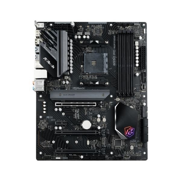 Moderkort - ASROCK - B550 PG Riptide - DDR4 SDRAM - Sockel AM4 - AMD Ryzen 3000/4000/5000 - PCIe 4.0