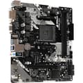 Miniatyrbild 3 av 3: Moderkort - ASRock - B450M-HDV R4.0 - Socket AM4 - Micro ATX - 32 GB RAM max