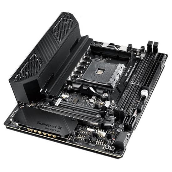 Asus Moderkort Rog Crosshair Viii Impact Svart