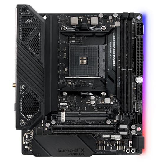 Asus Moderkort Rog Crosshair Viii Impact Svart