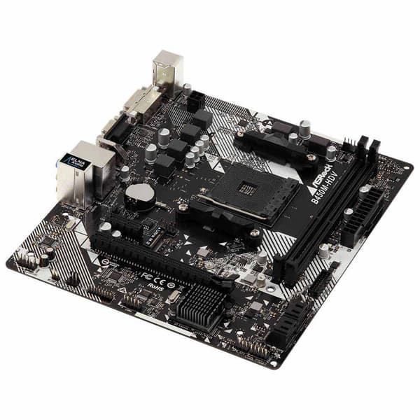 Asrock Emolevy Am4 B450m Hdv R4.0 Musta
