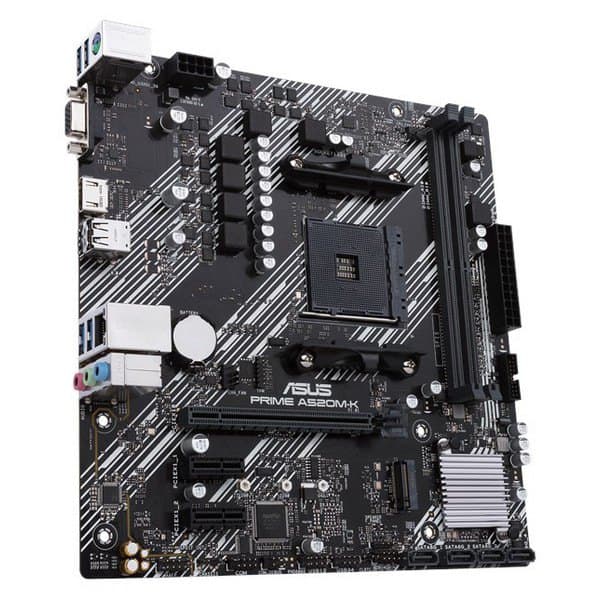 Asus Emolevy Am4 Prime A520m-k Musta