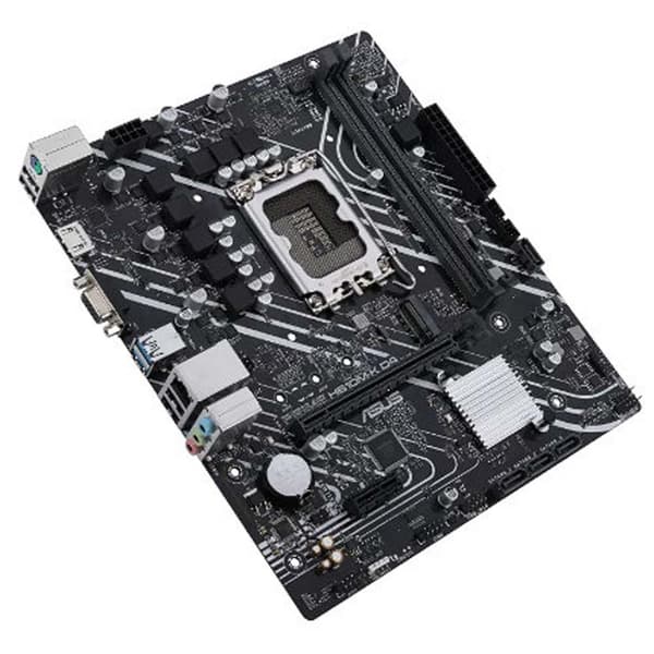 Asus Moderkort Prime H610m-k D4 Svart