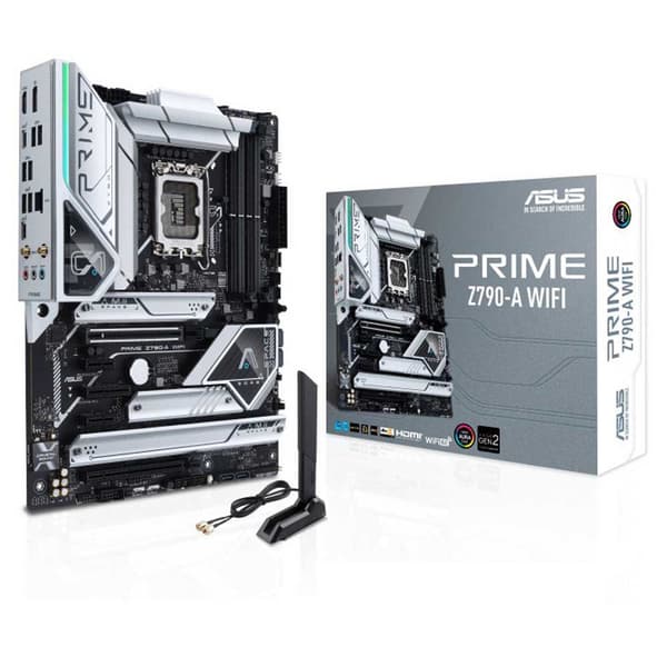 Asus Emolevy Prime Z790-a Wifi Hopeinen
